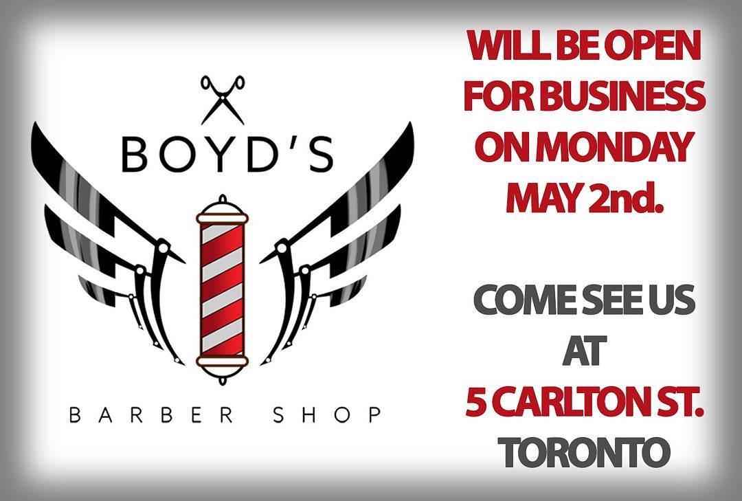 It's time.  Come see us! #barbernation #toronto #haircut #hotshave #collegettc