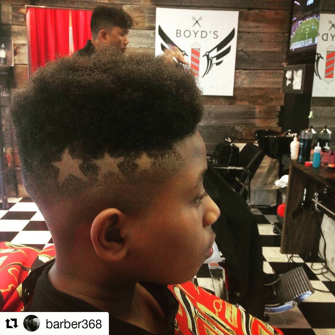 #Repost @barber368 with @repostapp
・・・
One of my favorite clients to do ...he just wanted stars. #boydsbarbershop #barbernation #barber #haircut #toronto #yongestreet #collegettc